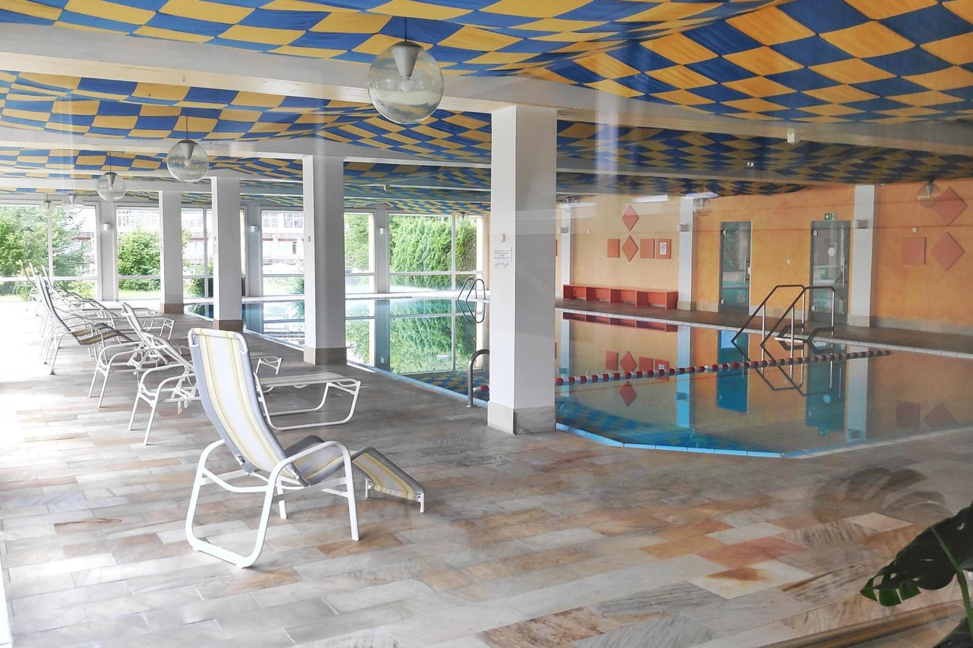Relax - Petrol Mit Pool Und Sauna Scheidegg Eksteriør billede